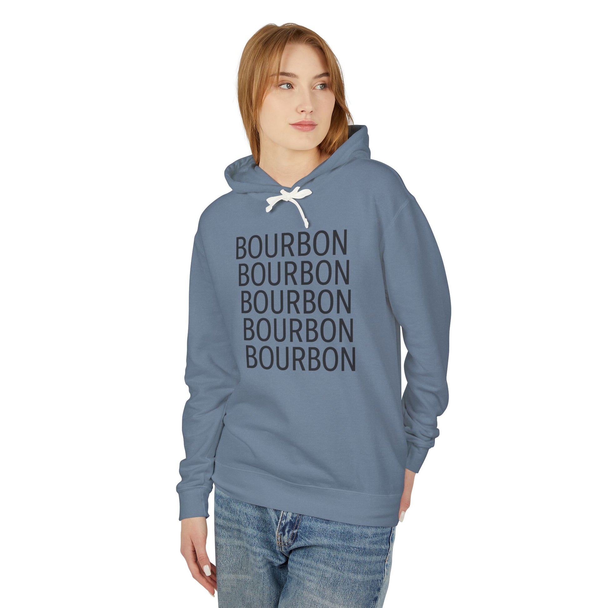 Bourbon Repeating Lightweight Hooded Sweatshirt