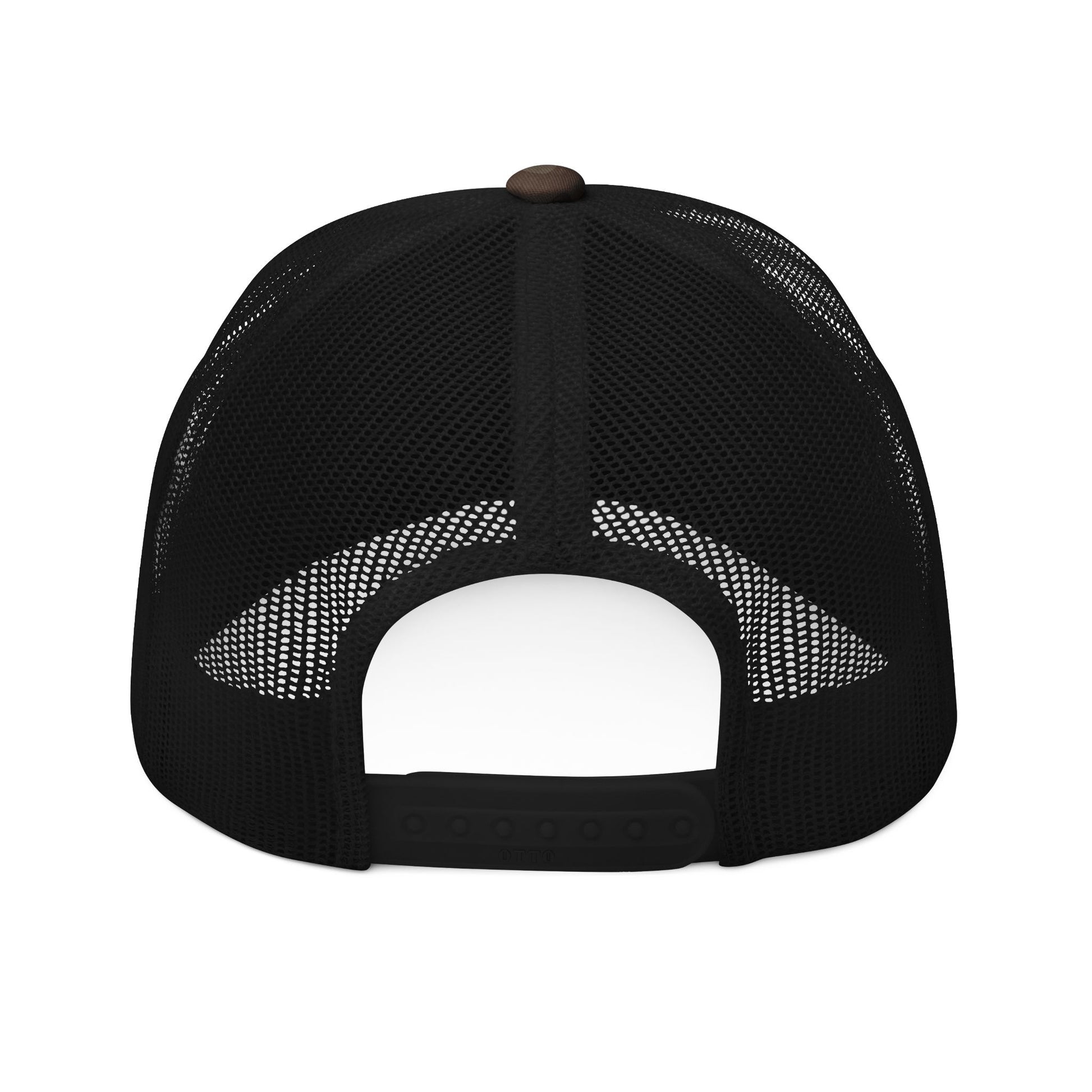 Embroidered Camo Trucker Hat - The OG 323 Bourbon Library Collection
