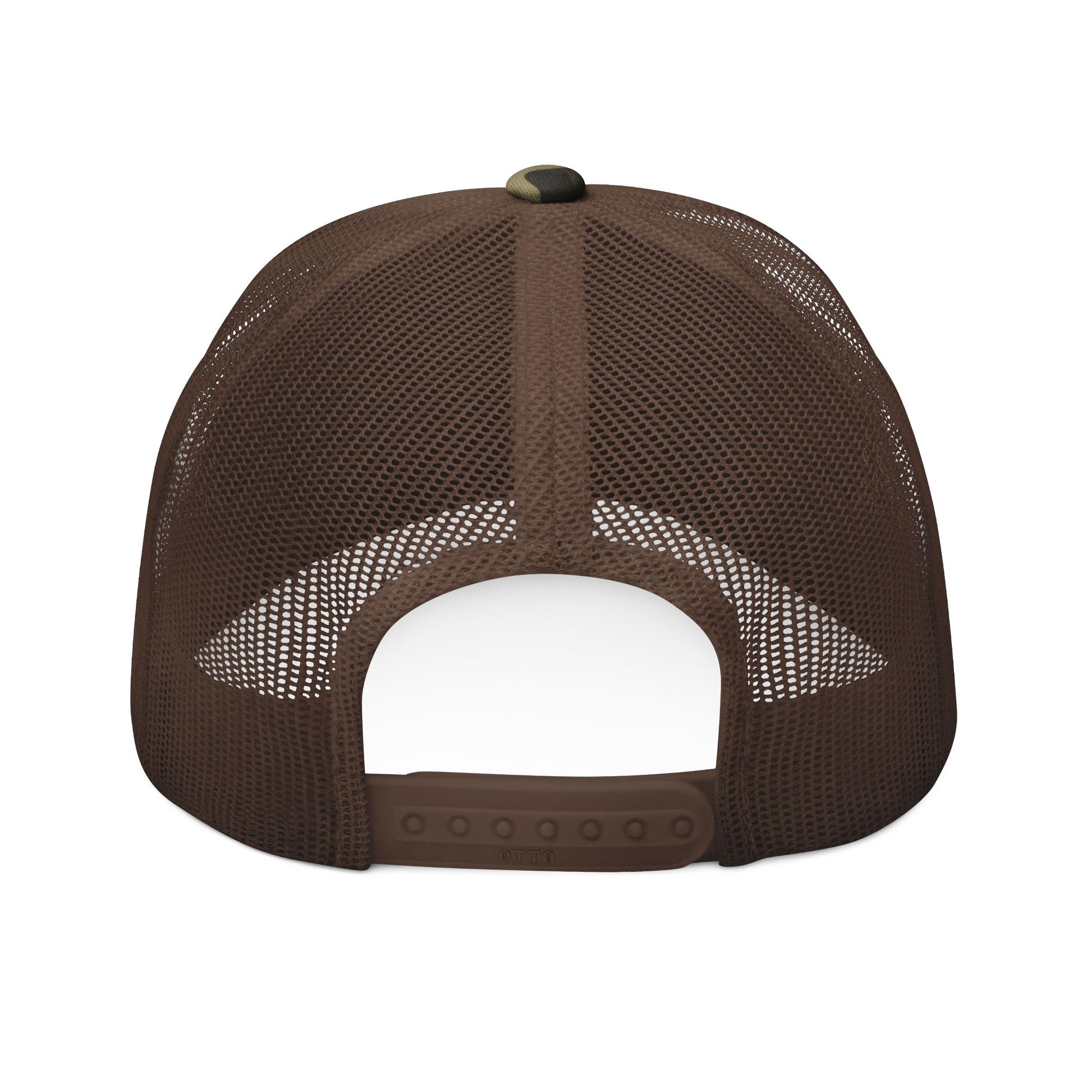 Embroidered Camo Trucker Hat - The OG 323 Bourbon Library Collection