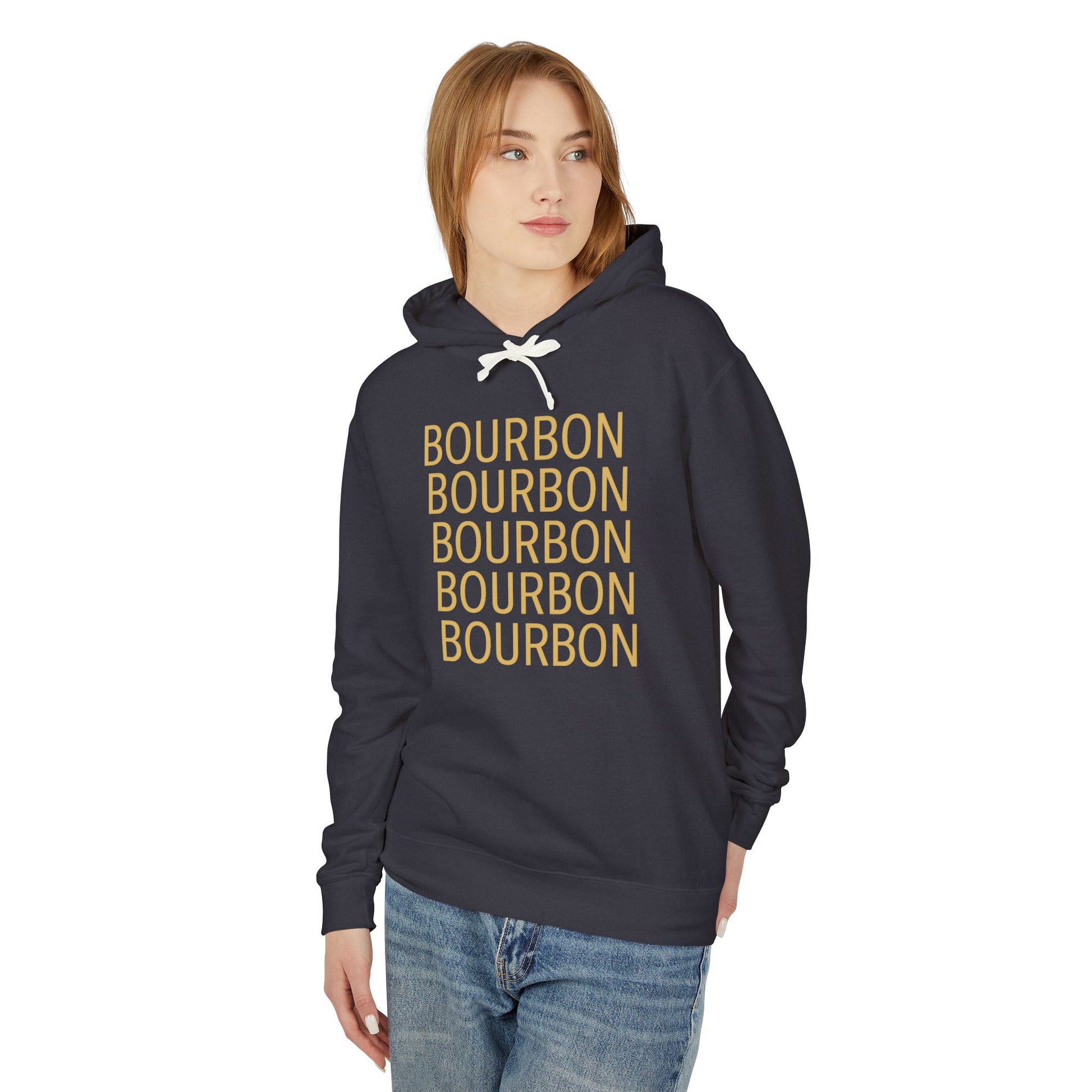 Bourbon Repeating Lightweight Hooded Sweatshirt