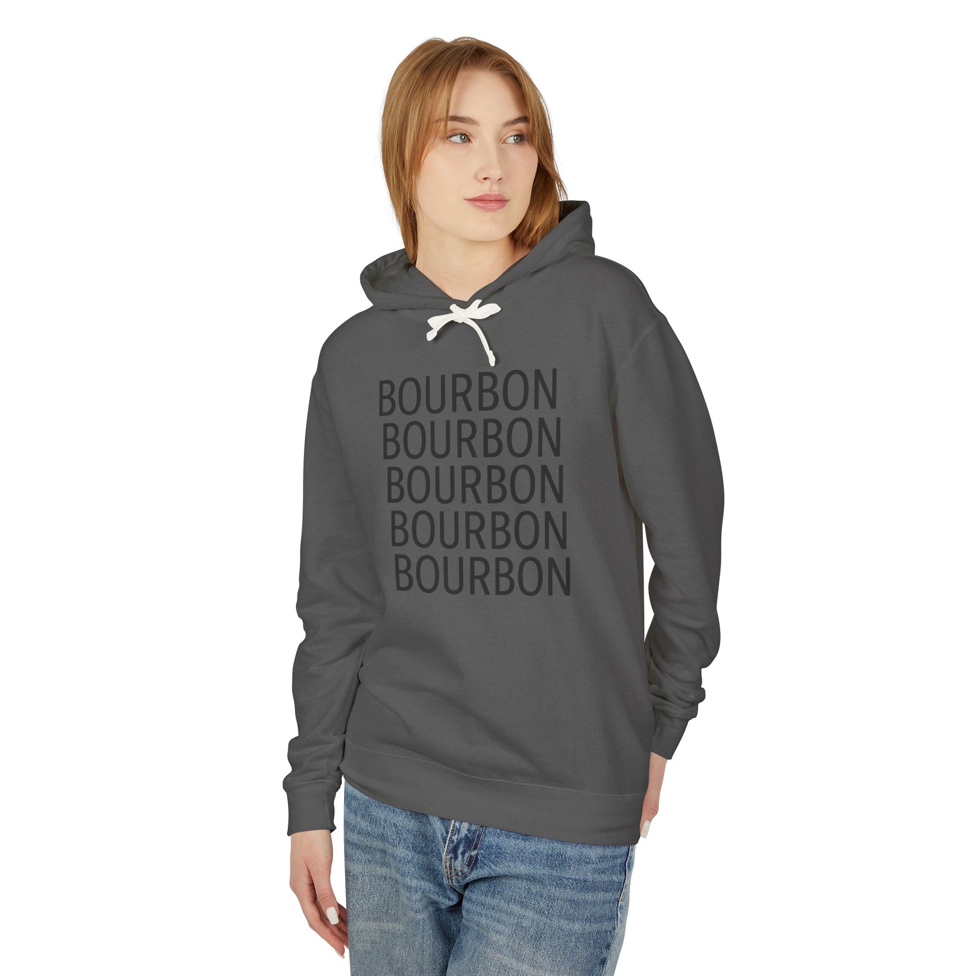 Bourbon Repeating Lightweight Hooded Sweatshirt