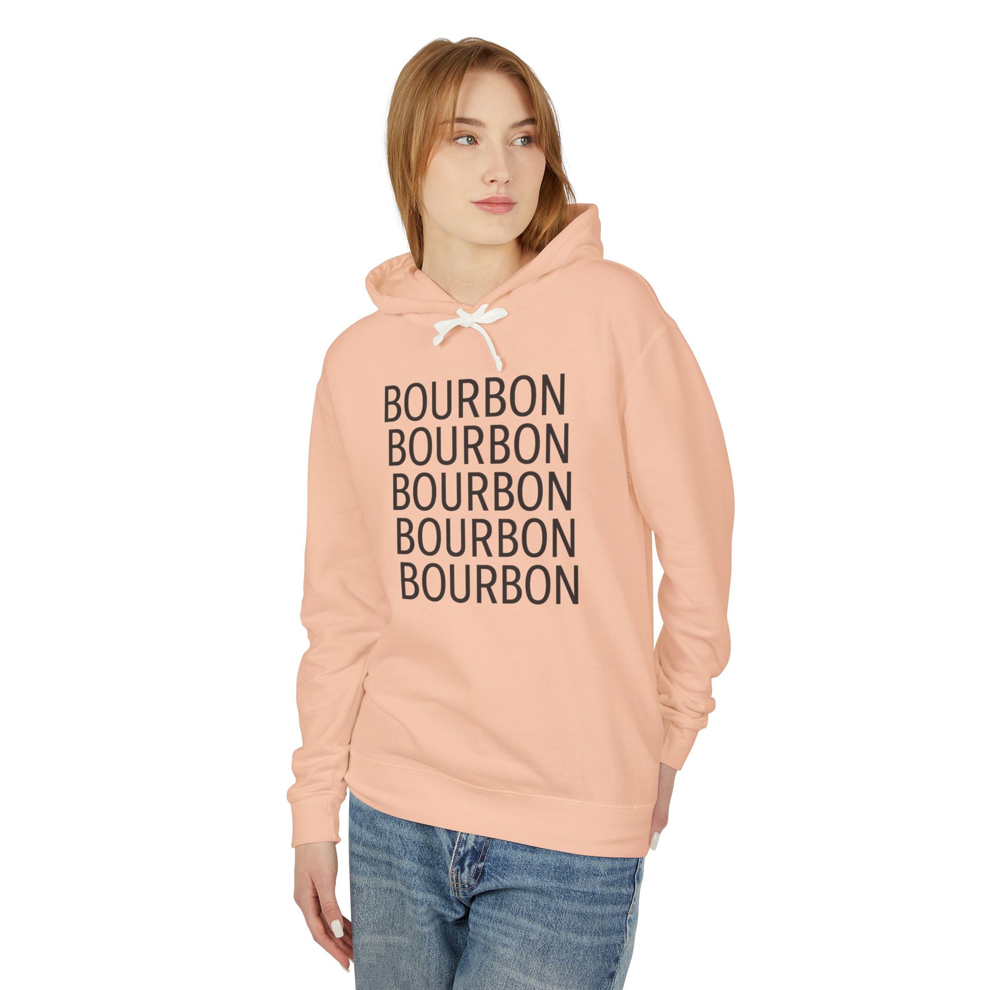 Bourbon Repeating Lightweight Hooded Sweatshirt