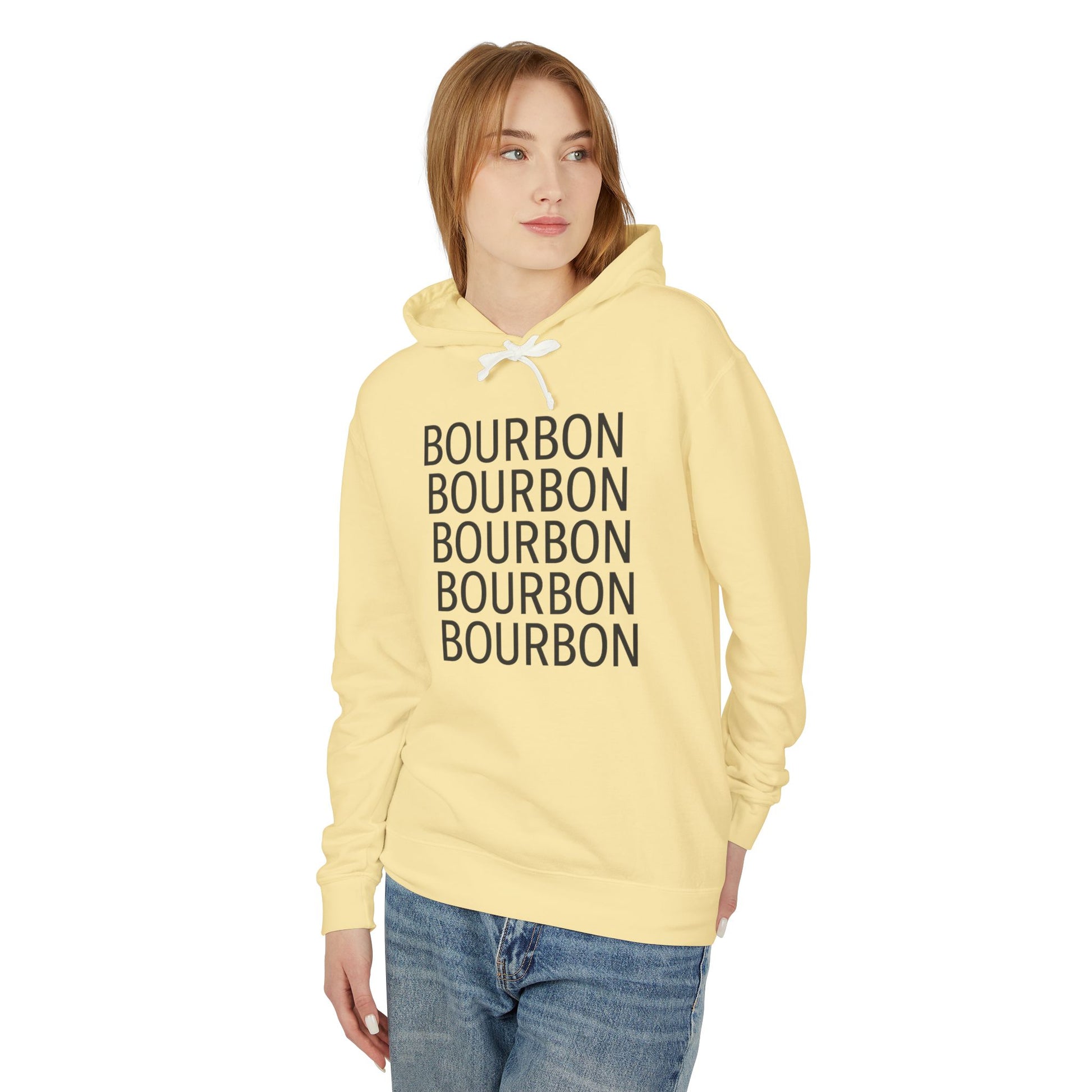 Bourbon Repeating Lightweight Hooded Sweatshirt