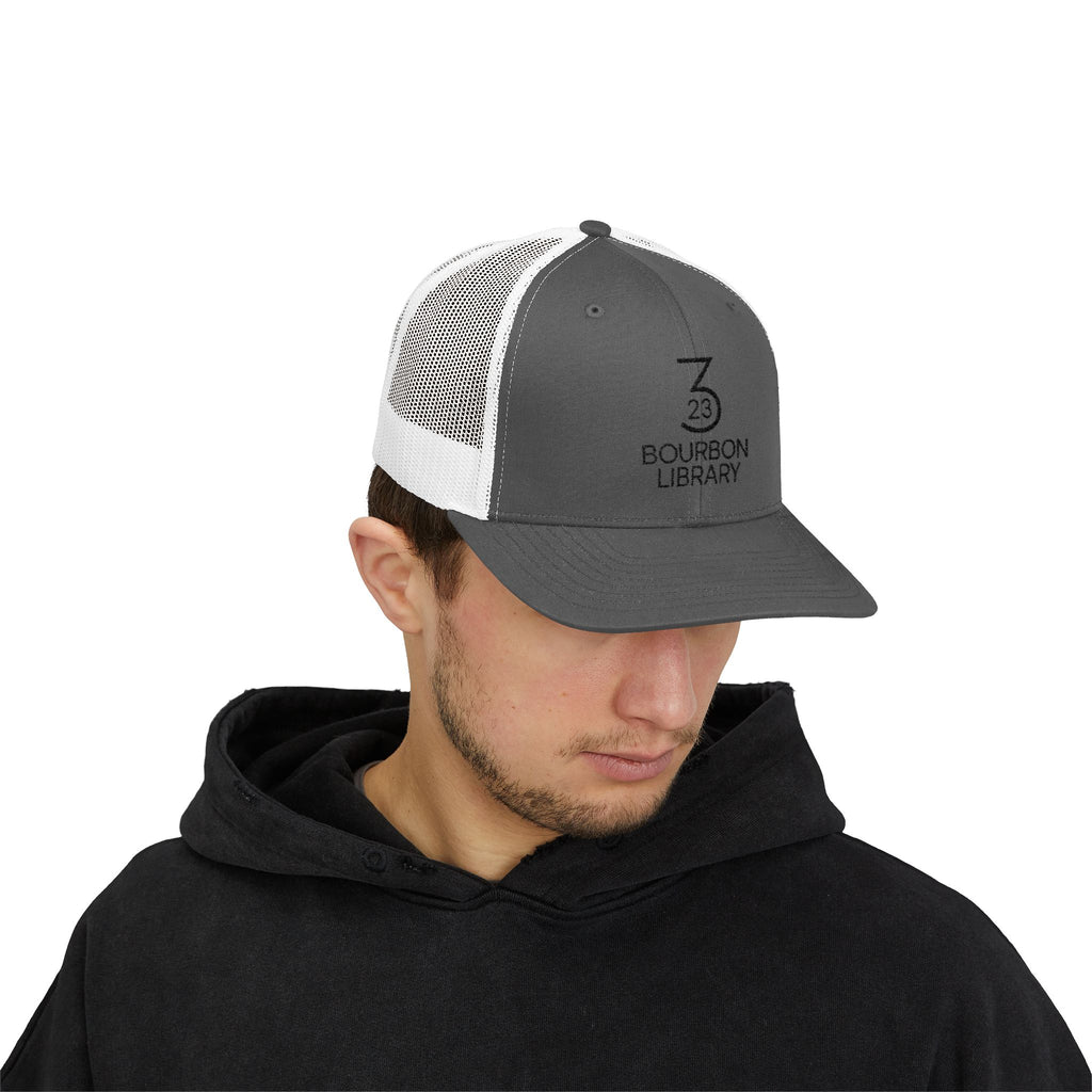 323 Bourbon Library Snapback Trucker Hat