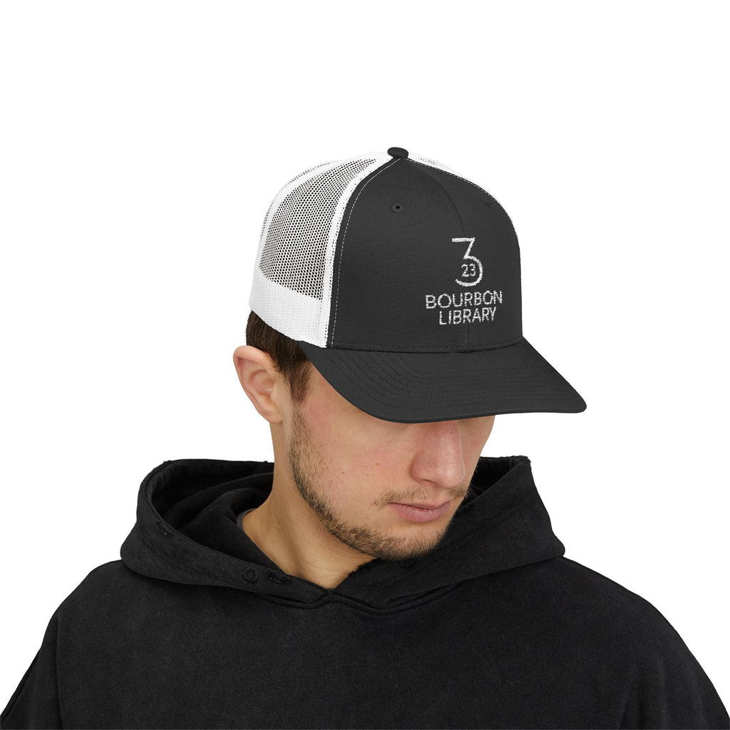 323 Bourbon Library Snapback Trucker Hat