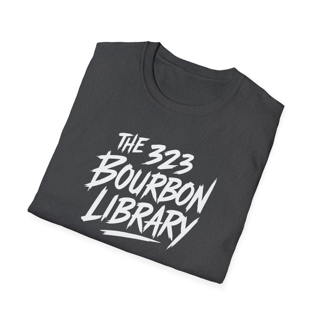 Graffiti - "The 323 Bourbon Library" Graphic T-Shirt