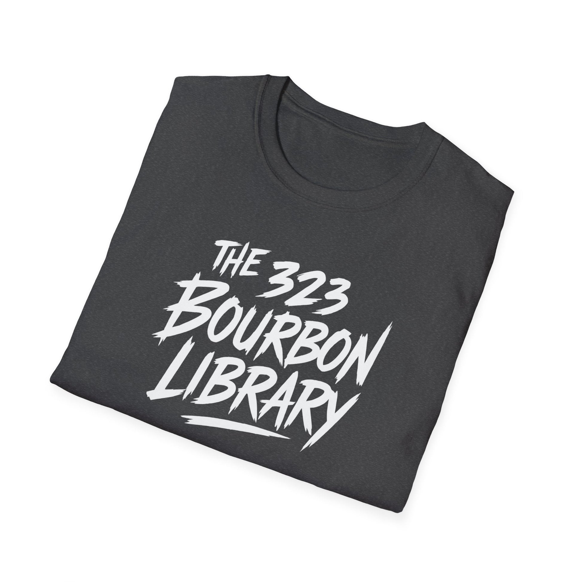 Graffiti - "The 323 Bourbon Library" Graphic T-Shirt