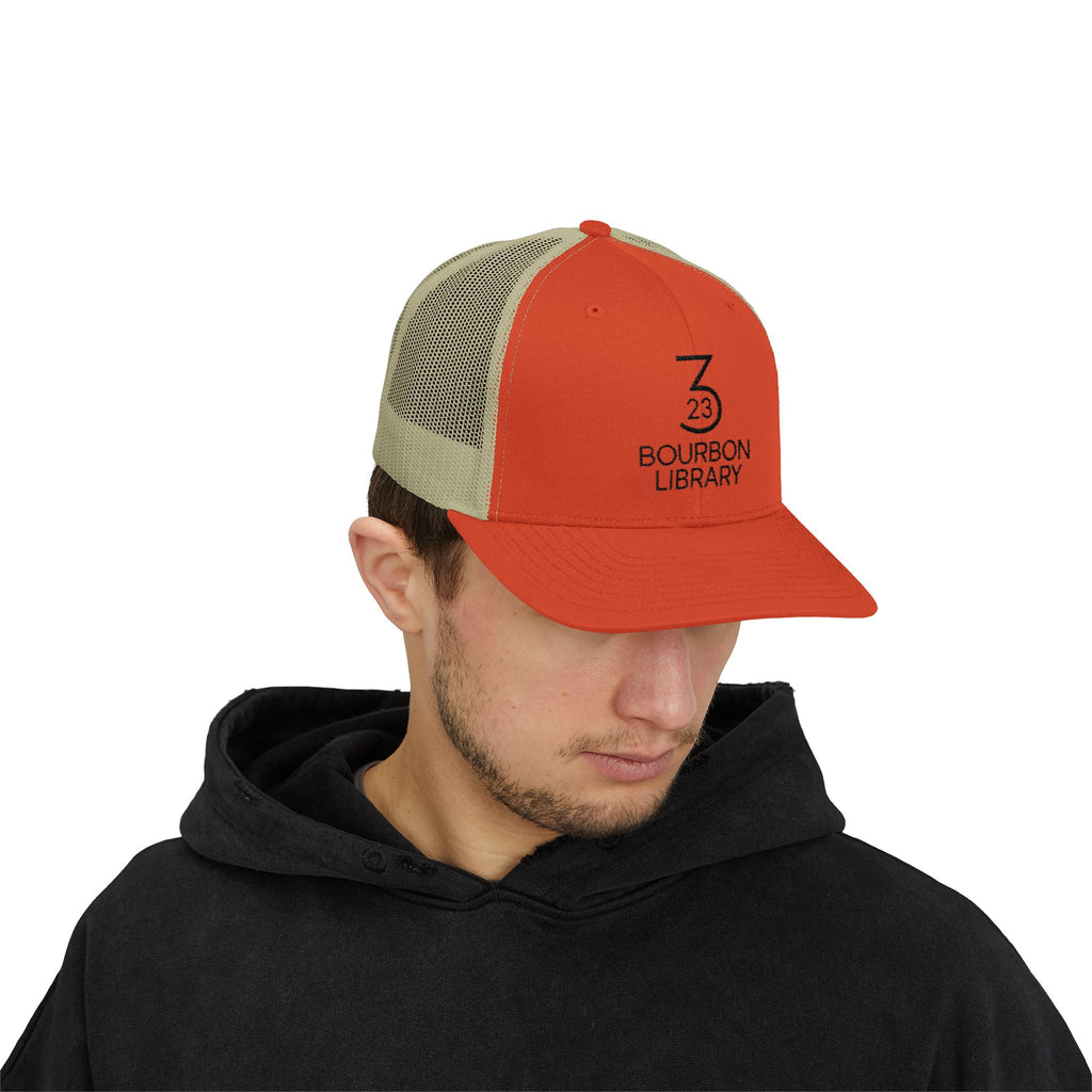323 Bourbon Library Snapback Trucker Hat