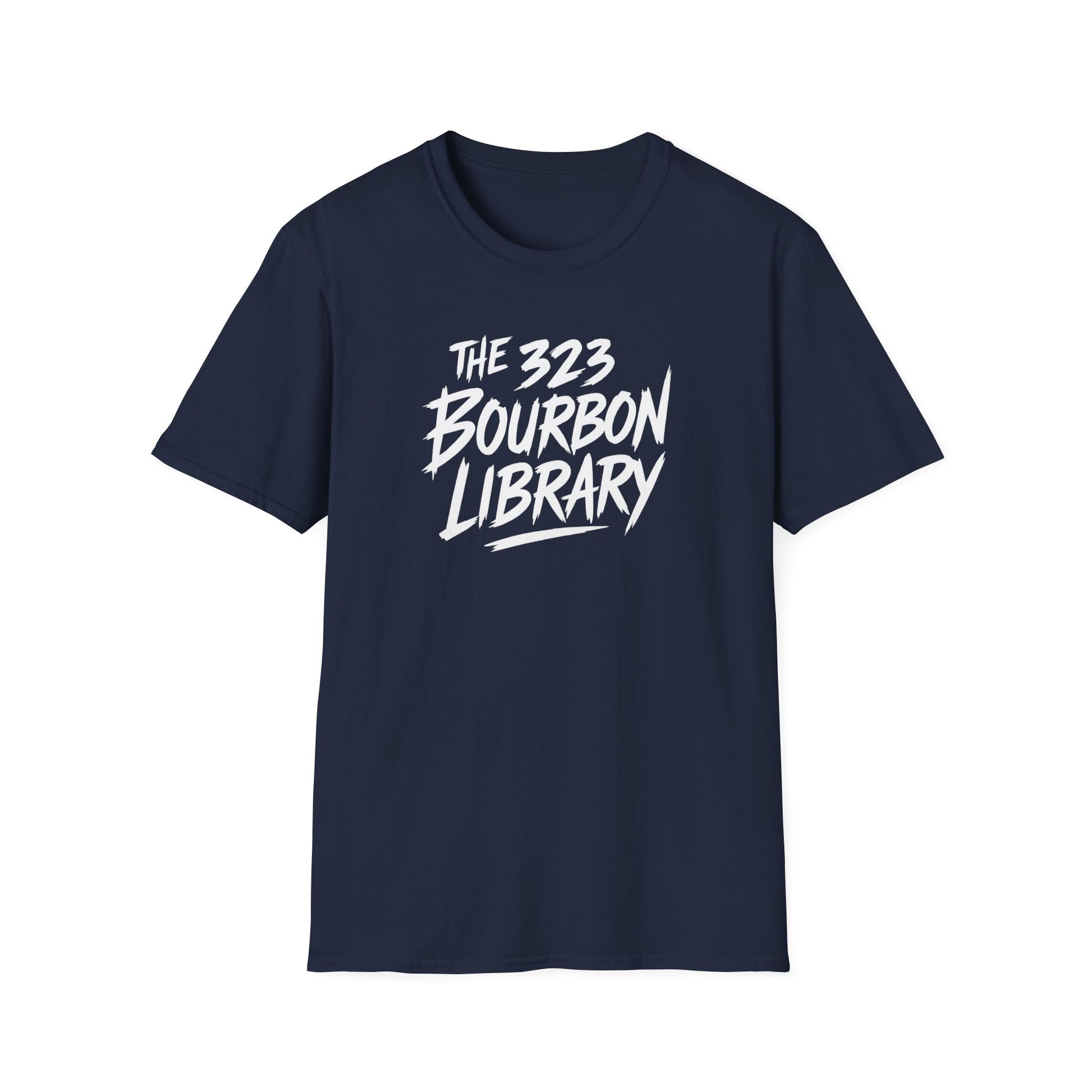 Graffiti - "The 323 Bourbon Library" Graphic T-Shirt