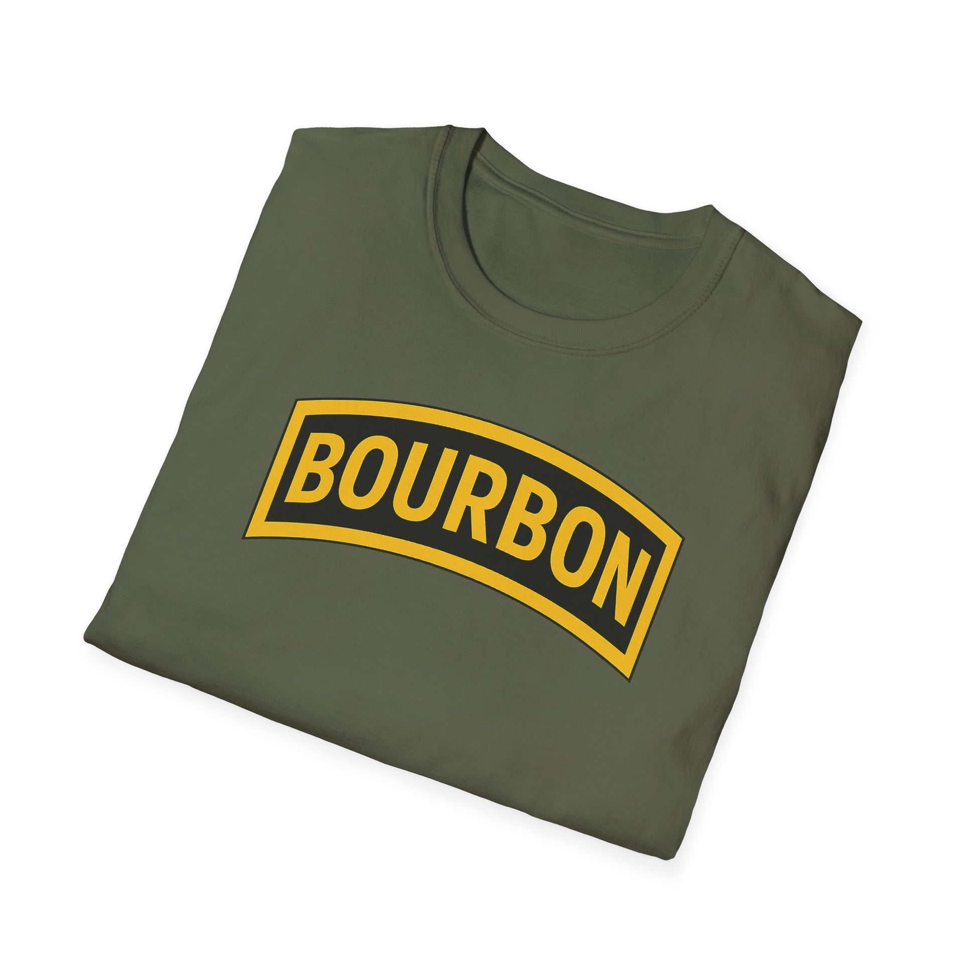 Bourbon T-Shirt — Vintage Bar Style Tee for Whiskey Lovers