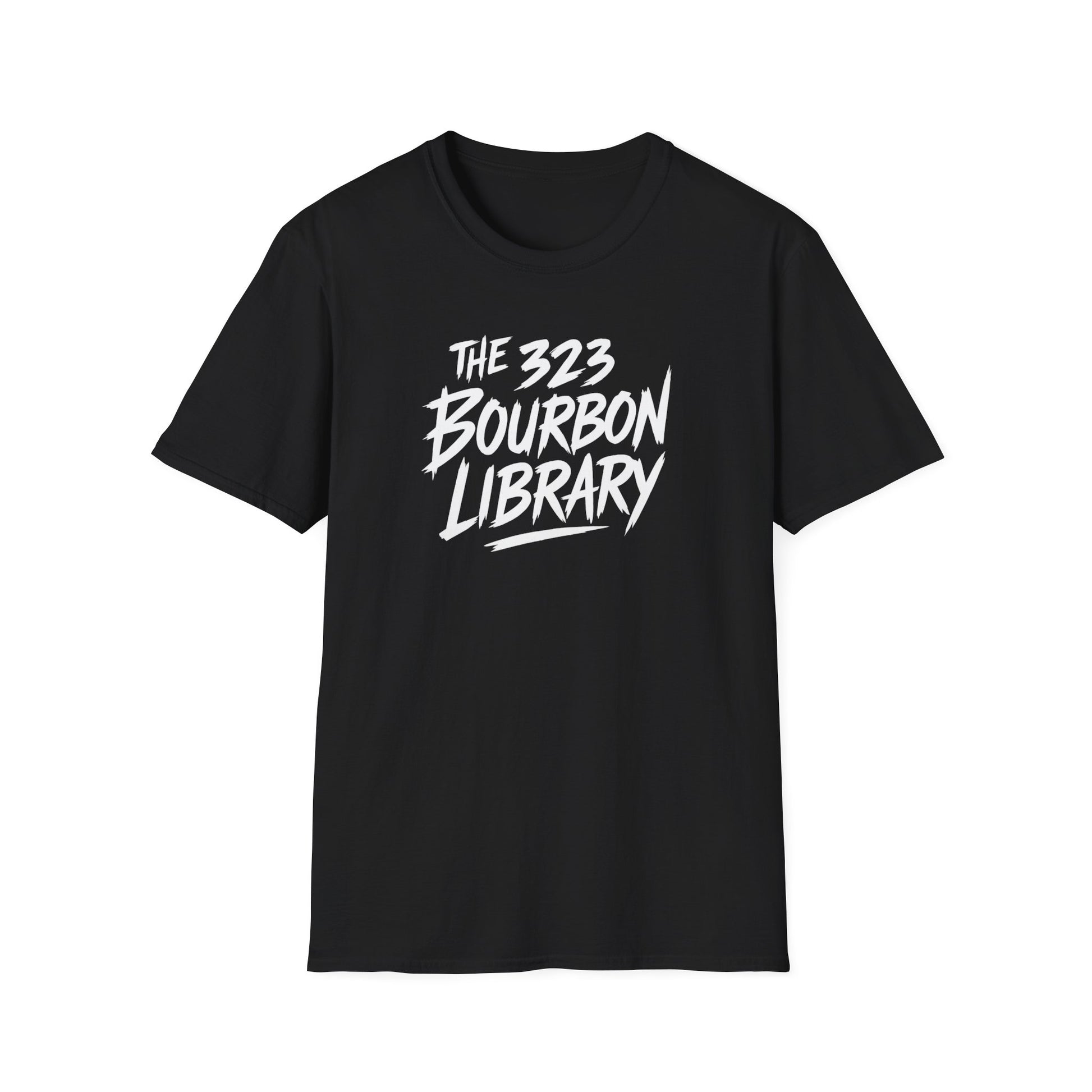 Graffiti - "The 323 Bourbon Library" Graphic T-Shirt