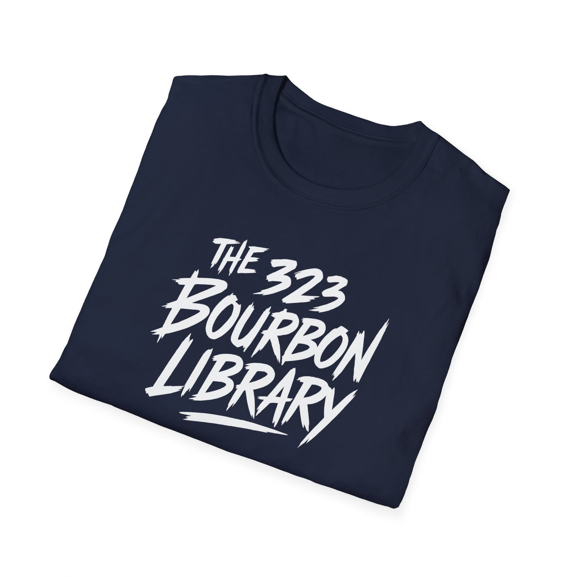 Graffiti - "The 323 Bourbon Library" Graphic T-Shirt