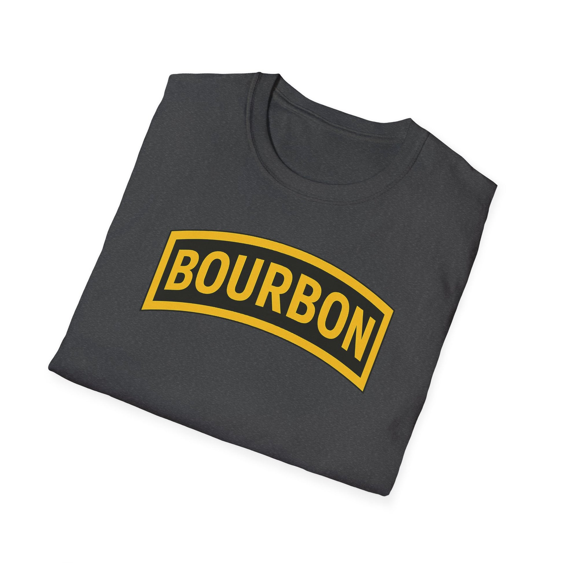 Bourbon T-Shirt — Vintage Bar Style Tee for Whiskey Lovers