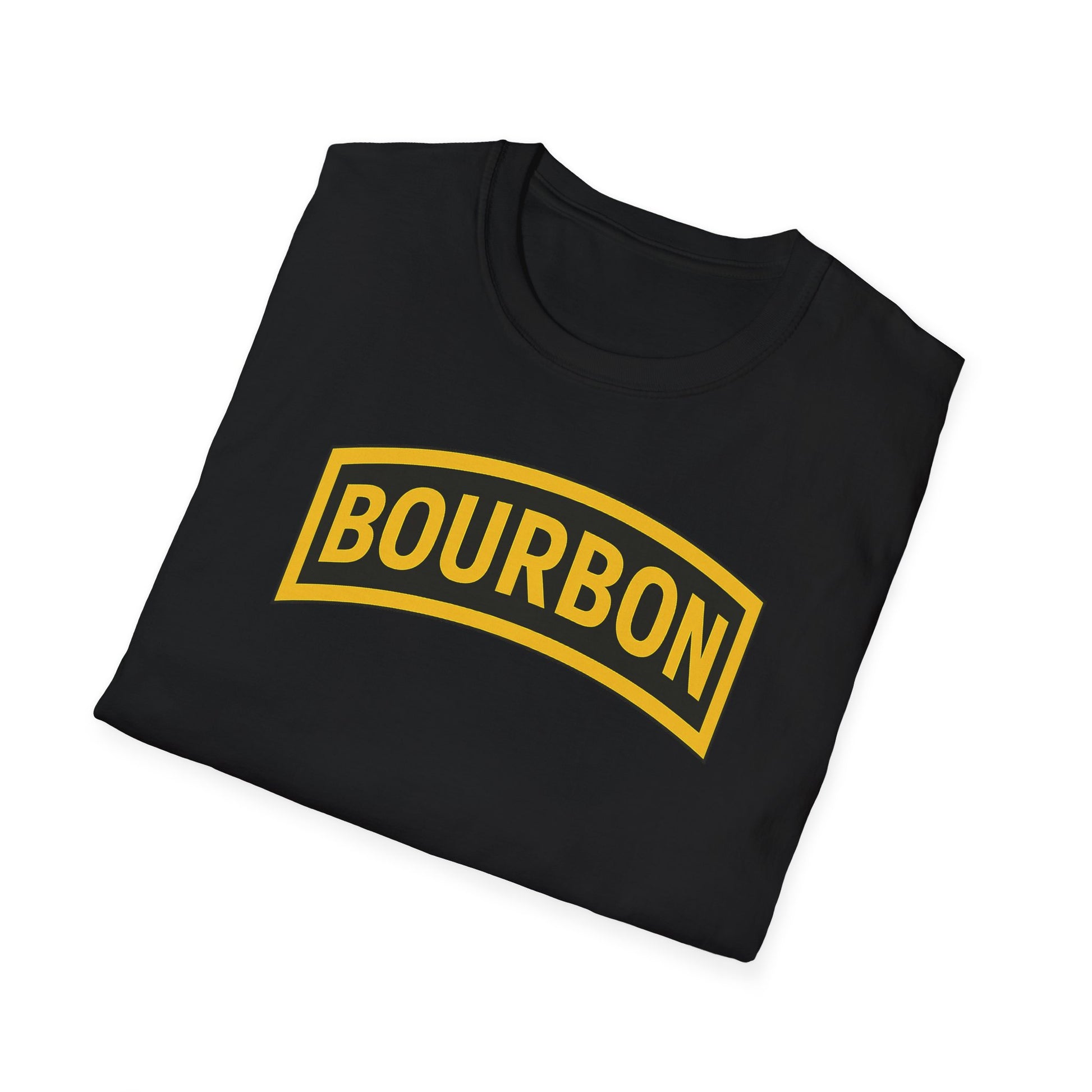 Bourbon T-Shirt — Vintage Bar Style Tee for Whiskey Lovers