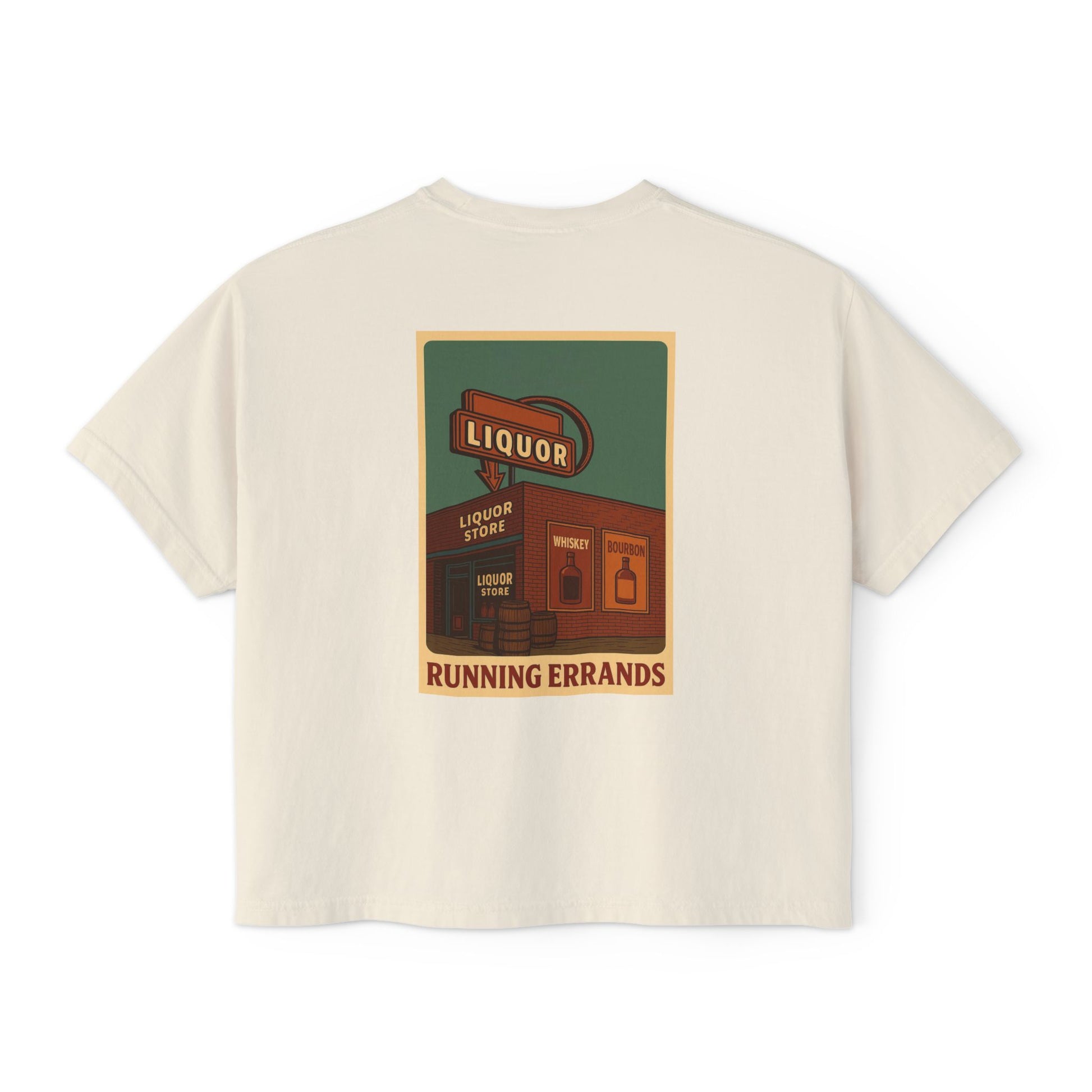 When your "Just Running Errands " Boxy Tee for Women