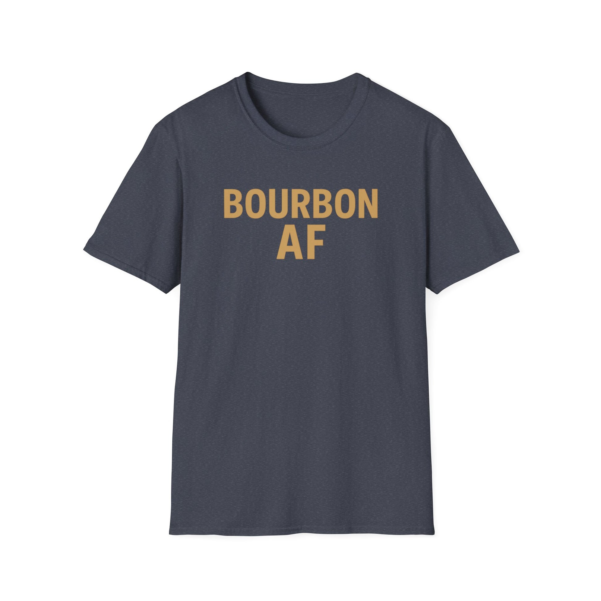 Bourbon "AF" T-Shirt — Vintage Bar Style Tee for Whiskey Lovers