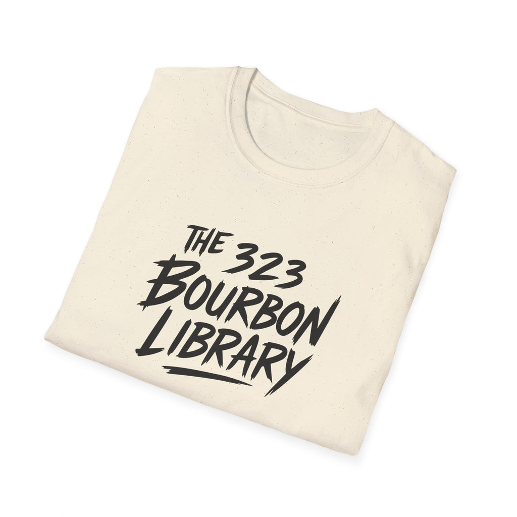 Graffiti - "The 323 Bourbon Library" Graphic T-Shirt