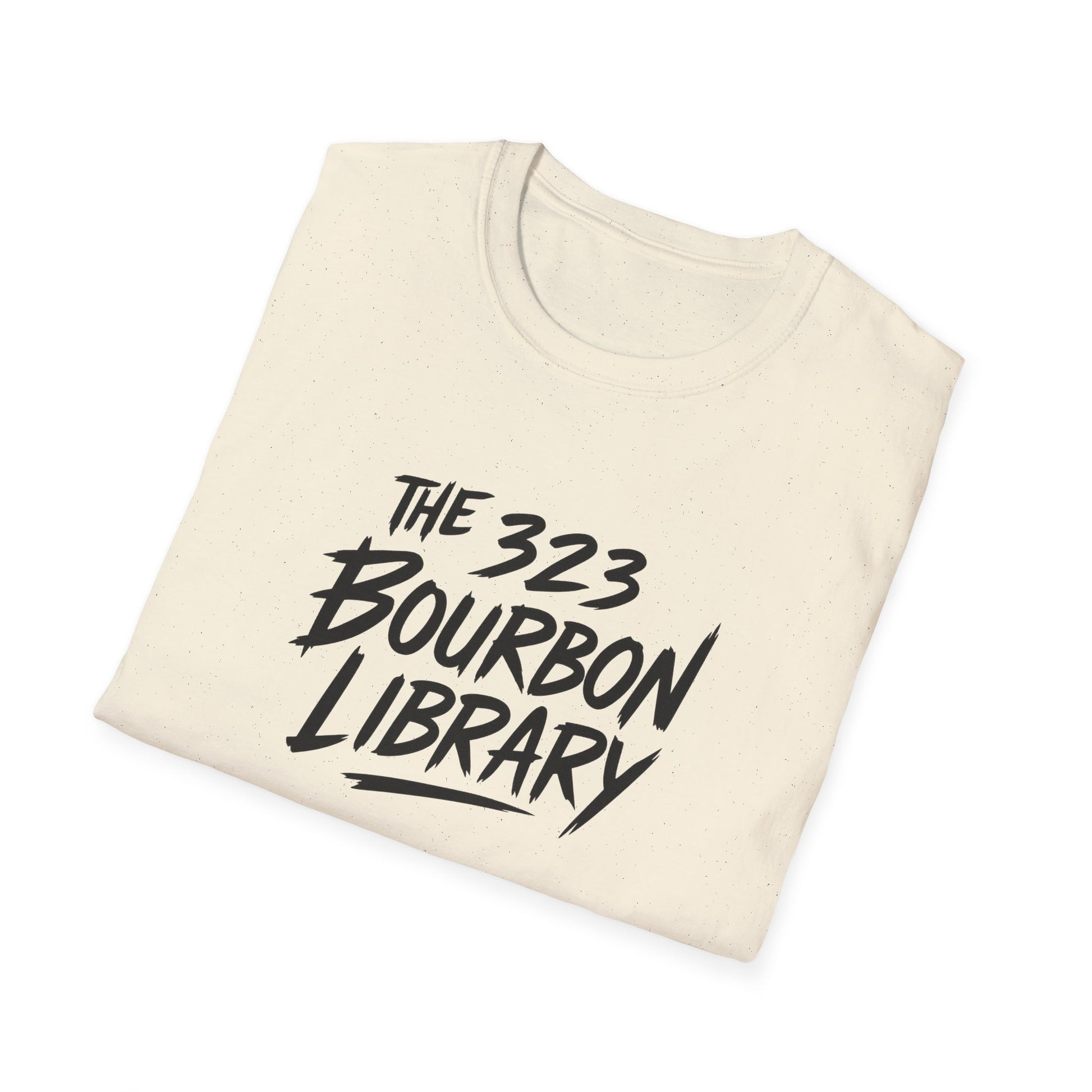 Graffiti - "The 323 Bourbon Library" Graphic T-Shirt
