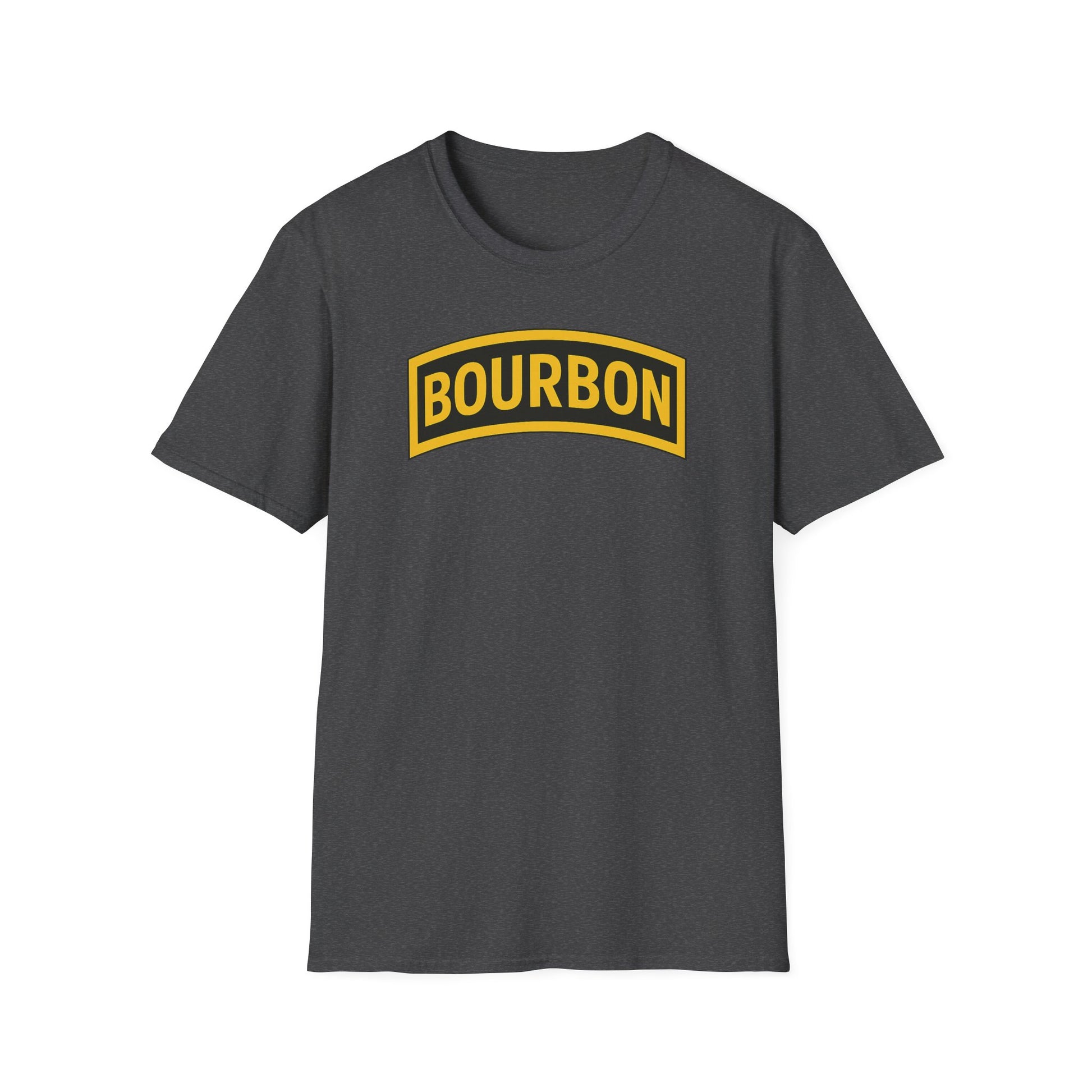 Bourbon T-Shirt — Vintage Bar Style Tee for Whiskey Lovers