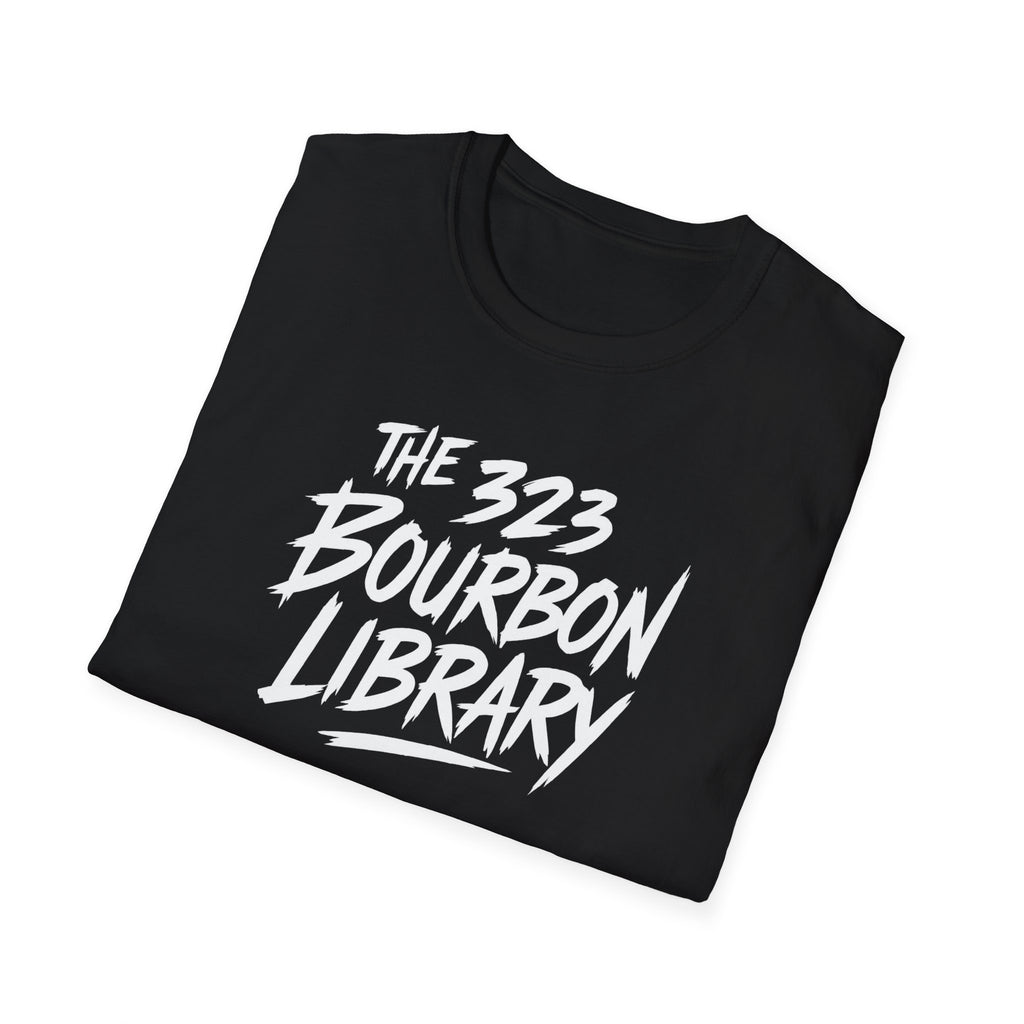 Graffiti - "The 323 Bourbon Library" Graphic T-Shirt