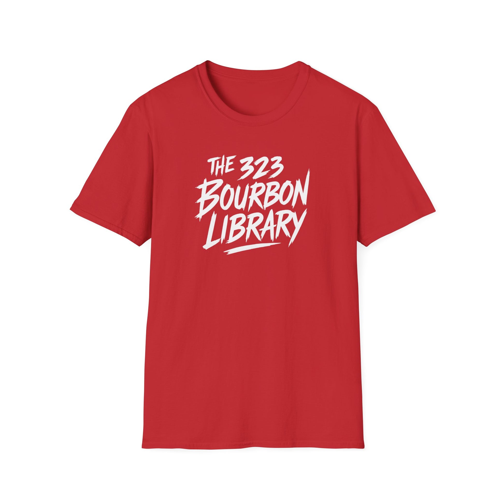 Graffiti - "The 323 Bourbon Library" Graphic T-Shirt