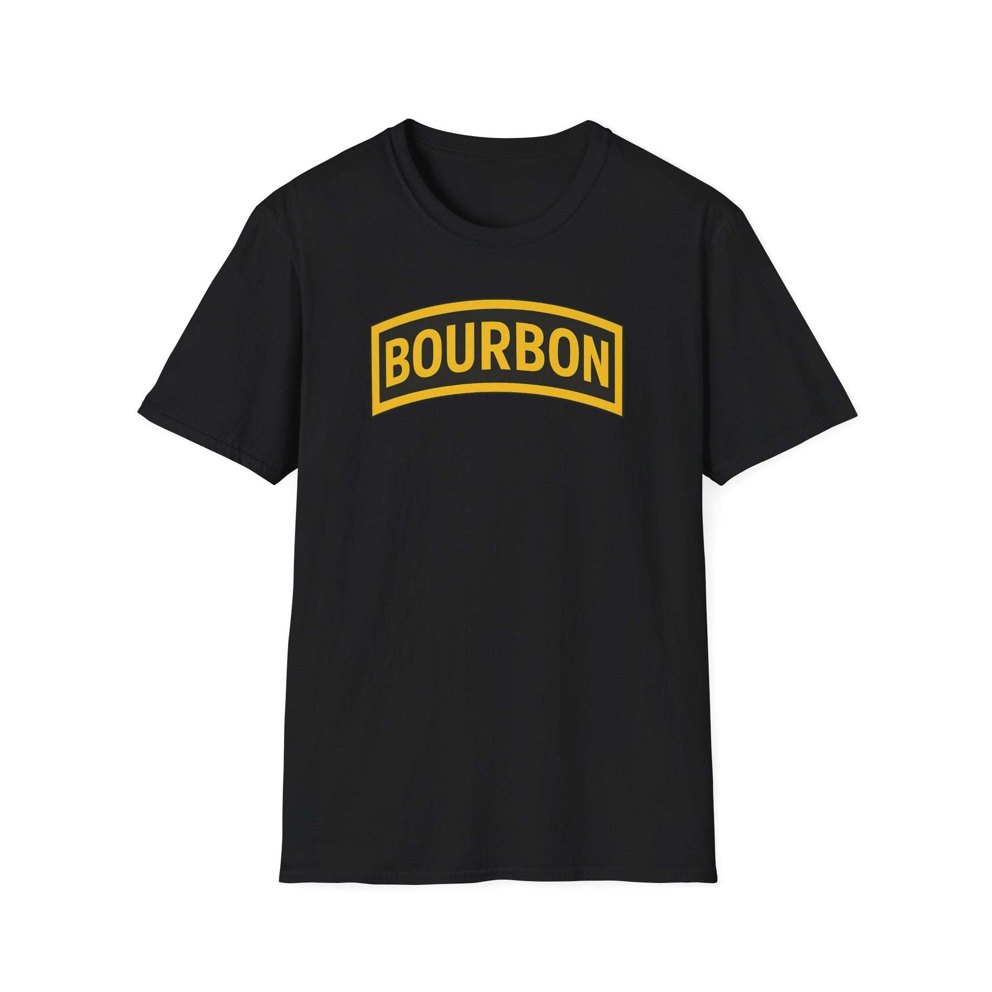 Bourbon T-Shirt — Vintage Bar Style Tee for Whiskey Lovers