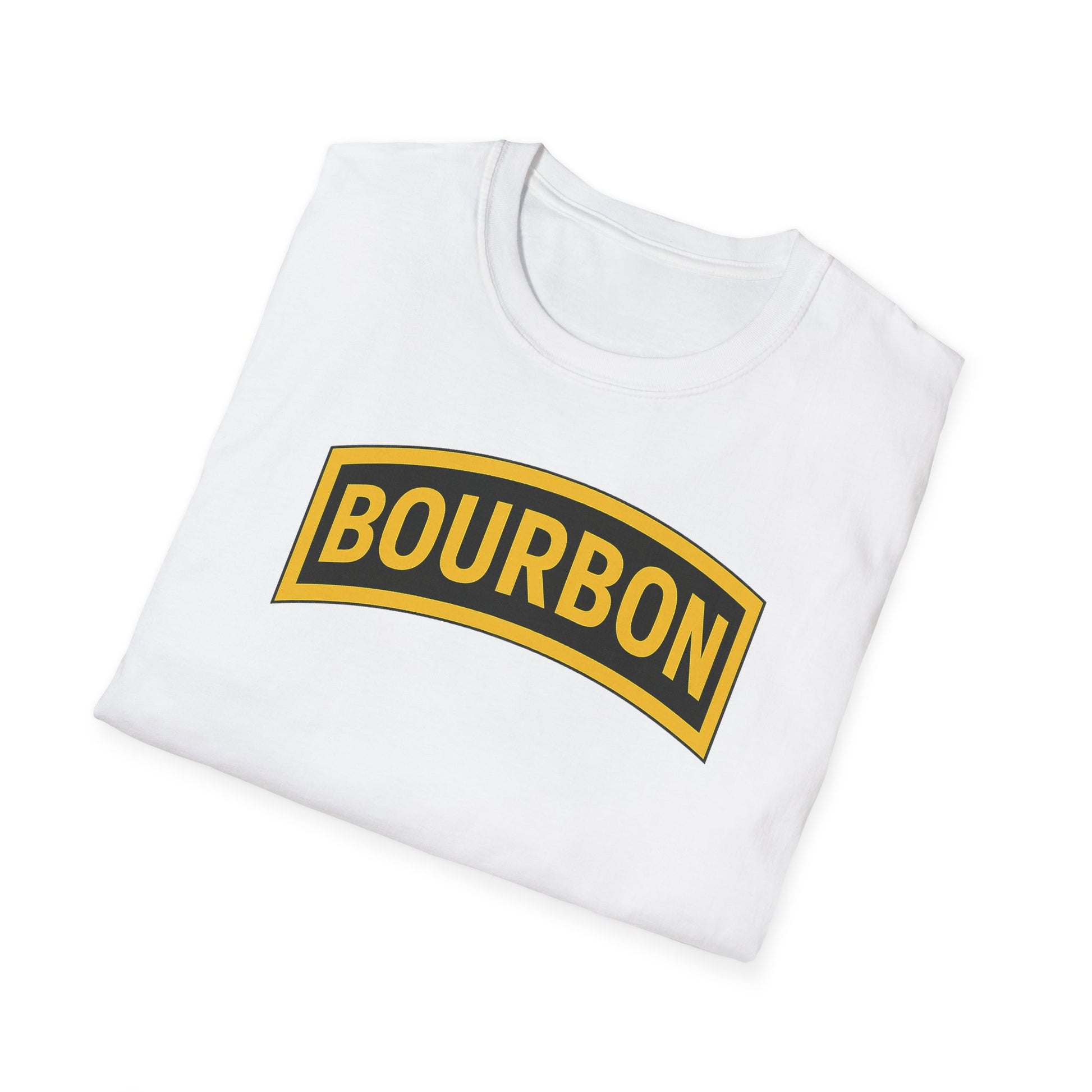 Bourbon T-Shirt — Vintage Bar Style Tee for Whiskey Lovers