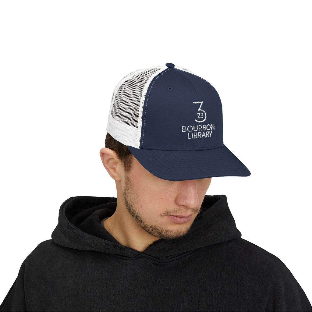 323 Bourbon Library Snapback Trucker Hat
