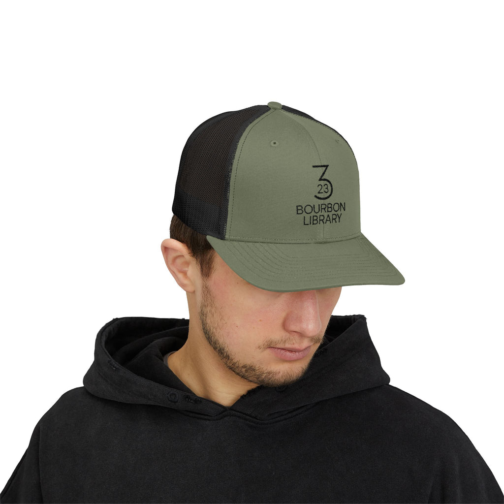 323 Bourbon Library Snapback Trucker Hat