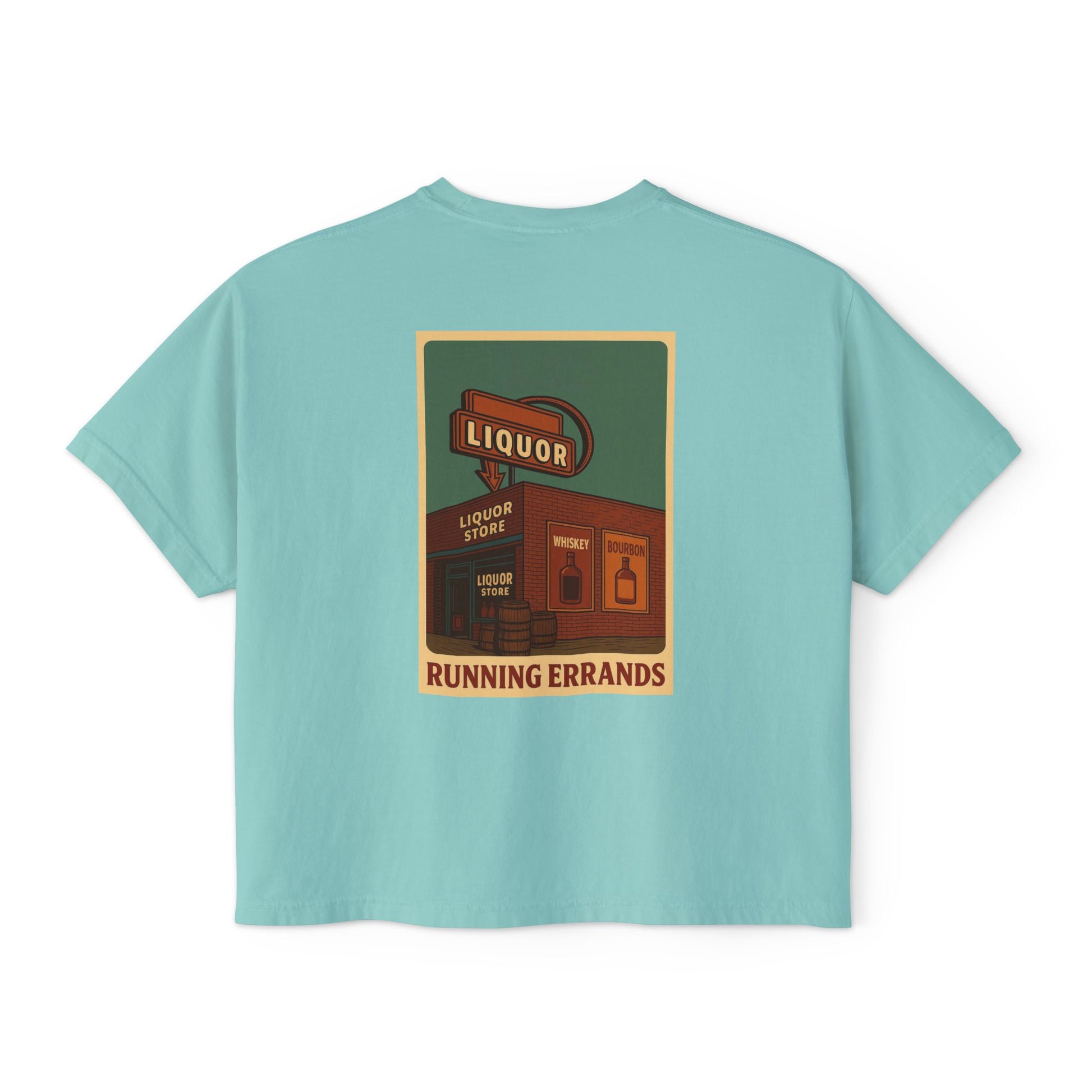 When your "Just Running Errands " Boxy Tee for Women