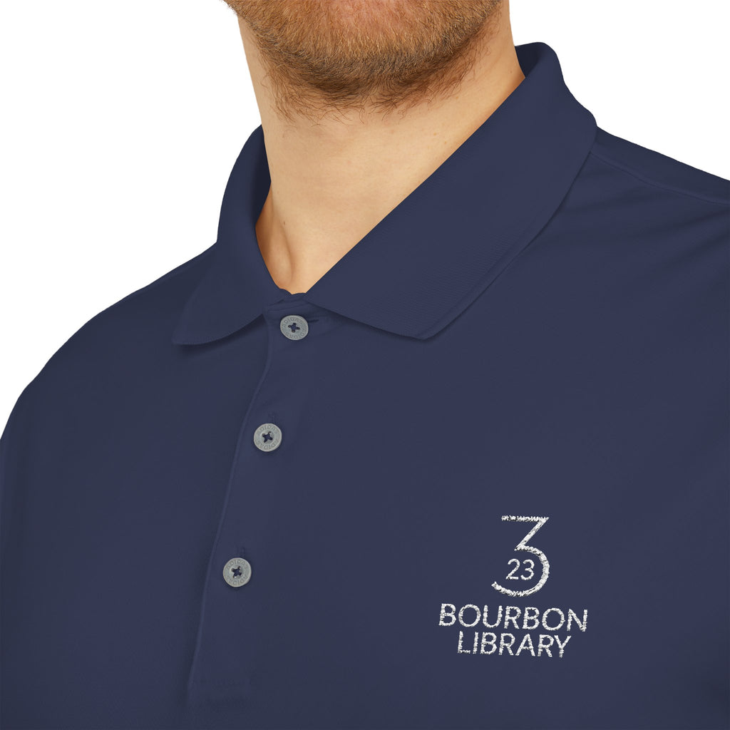 Performance Polo Shirt - 323 Bourbon Library - Adidas