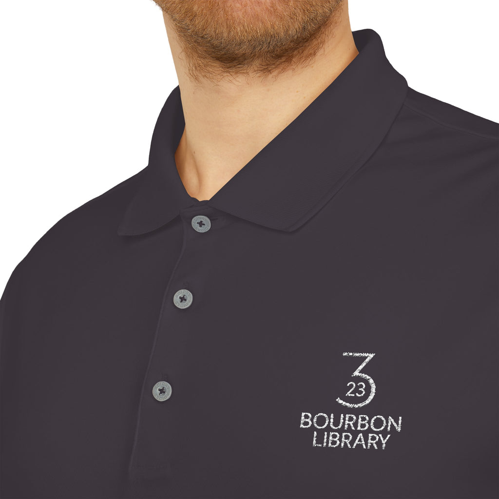 Performance Polo Shirt - 323 Bourbon Library - Adidas