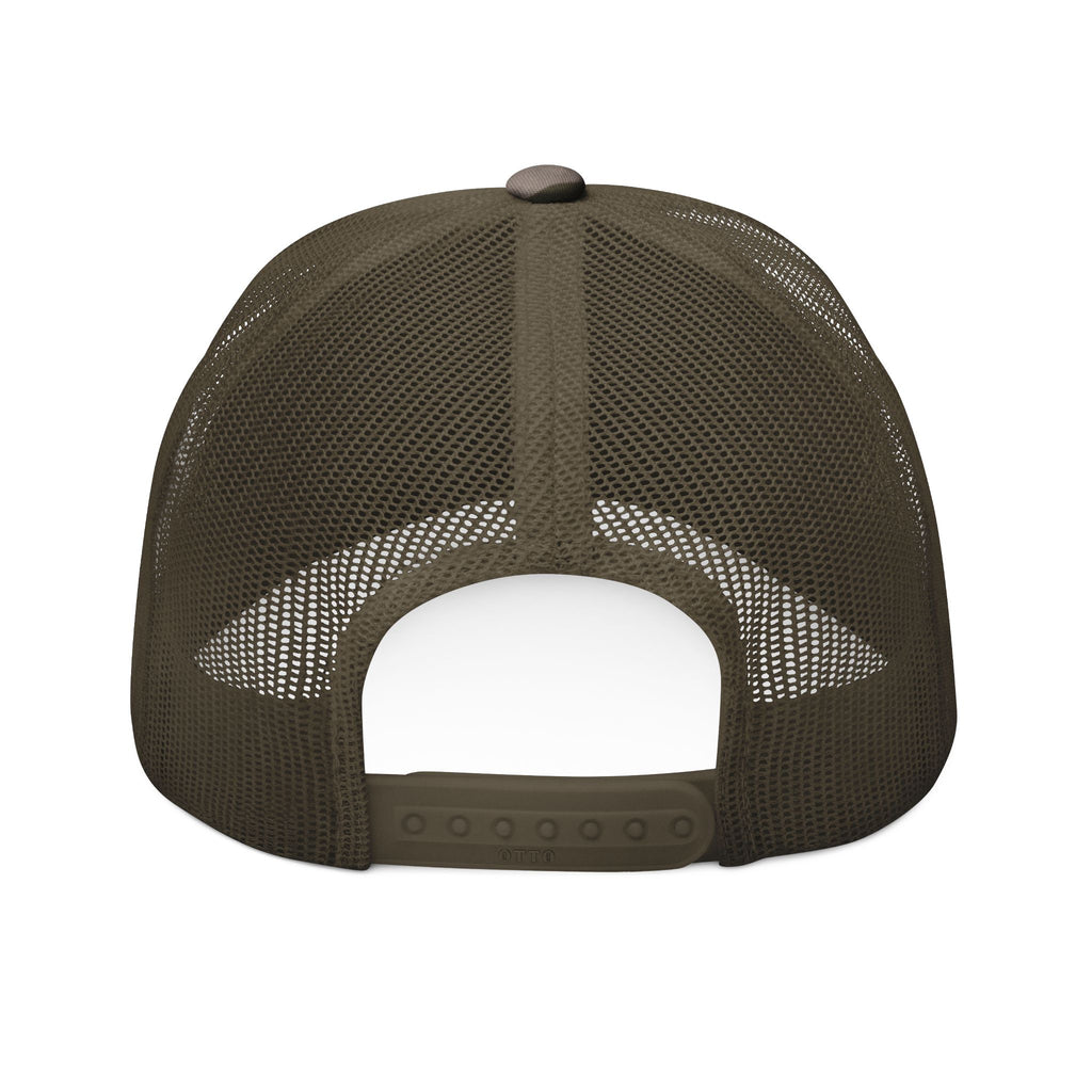 Embroidered Camo Trucker Hat - The OG 323 Bourbon Library Collection