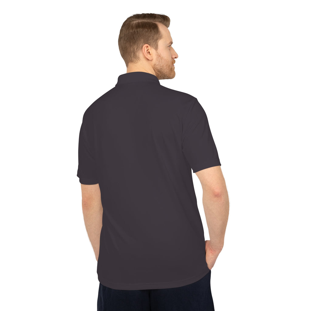 Performance Polo Shirt - 323 Bourbon Library - Adidas