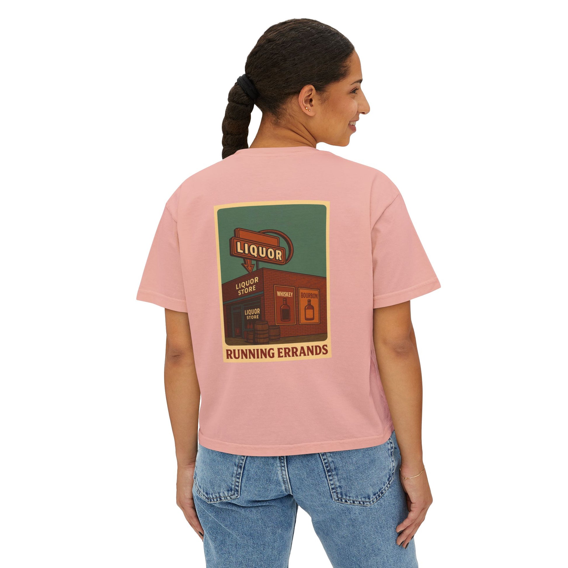 When your "Just Running Errands " Boxy Tee for Women