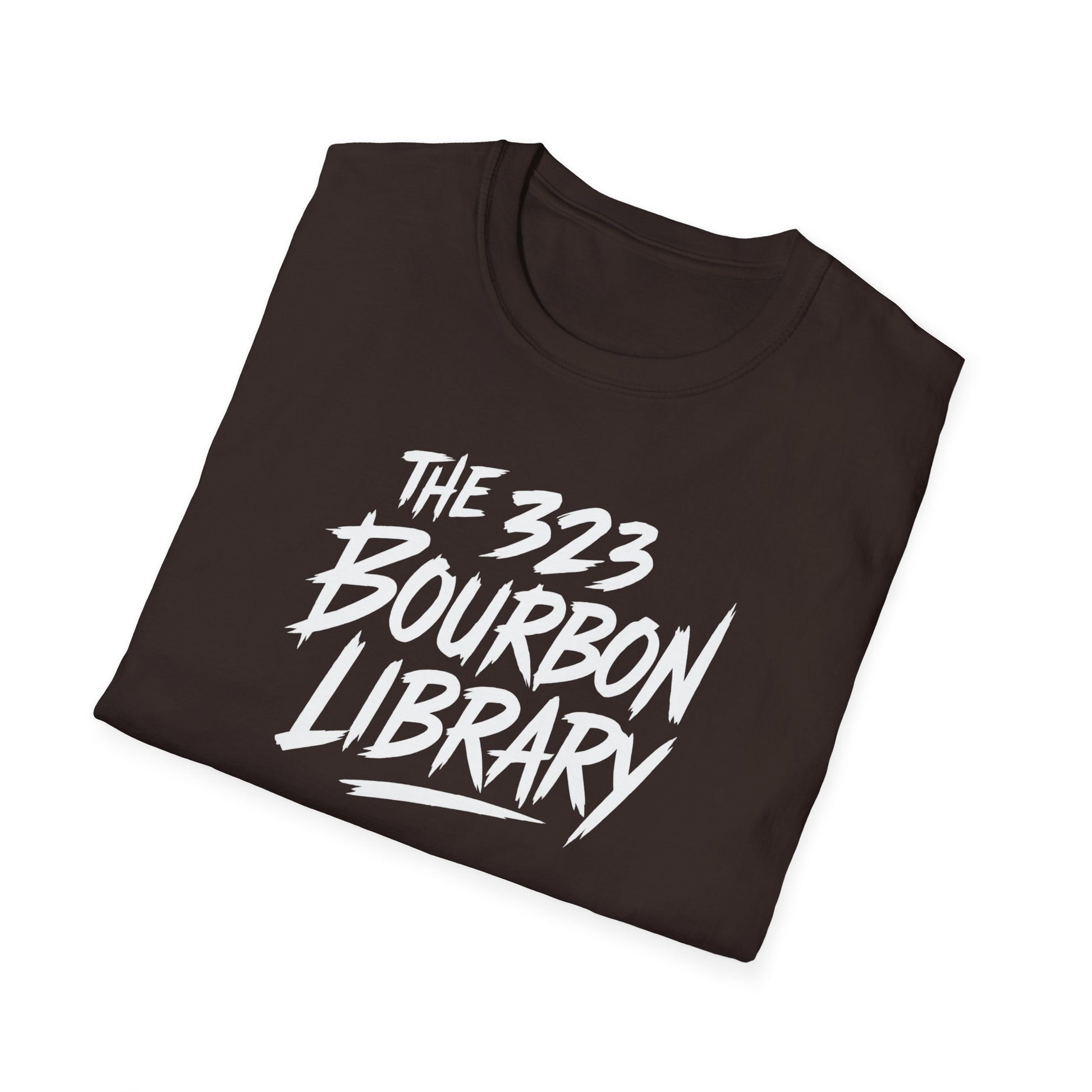 Graffiti - "The 323 Bourbon Library" Graphic T-Shirt