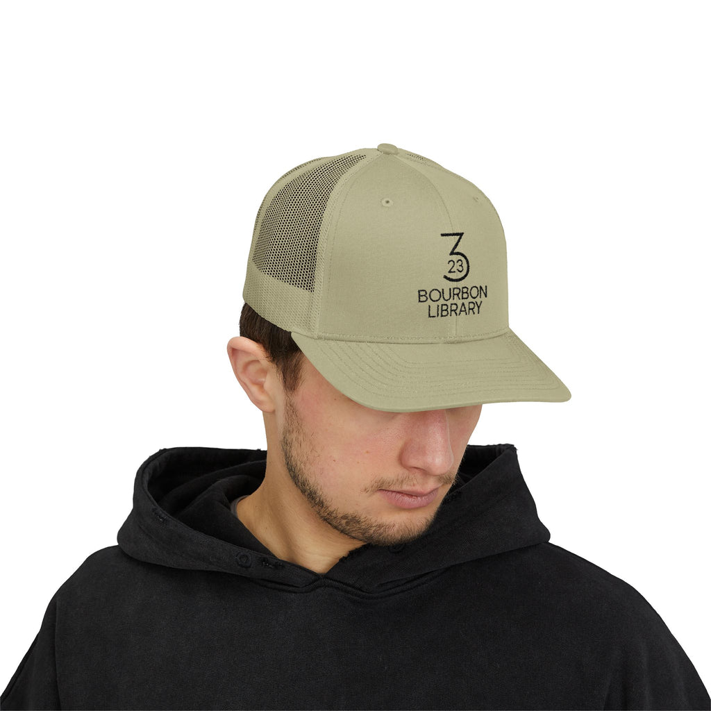 323 Bourbon Library Snapback Trucker Hat