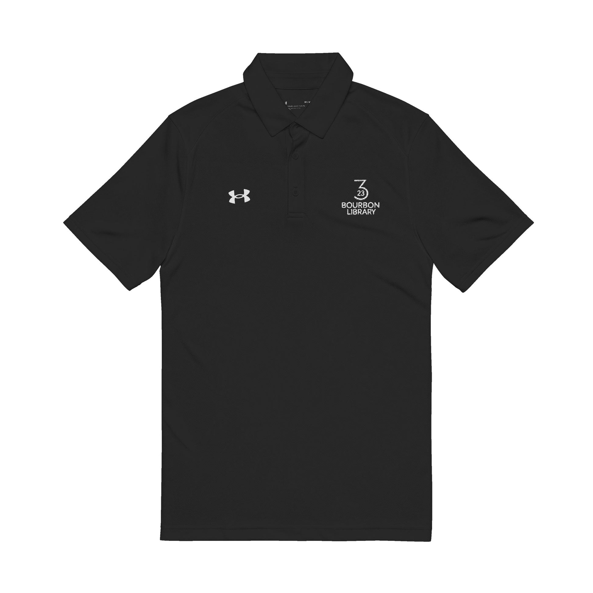 Polo Shirt - 323 Bourbon Library Embroidered Design