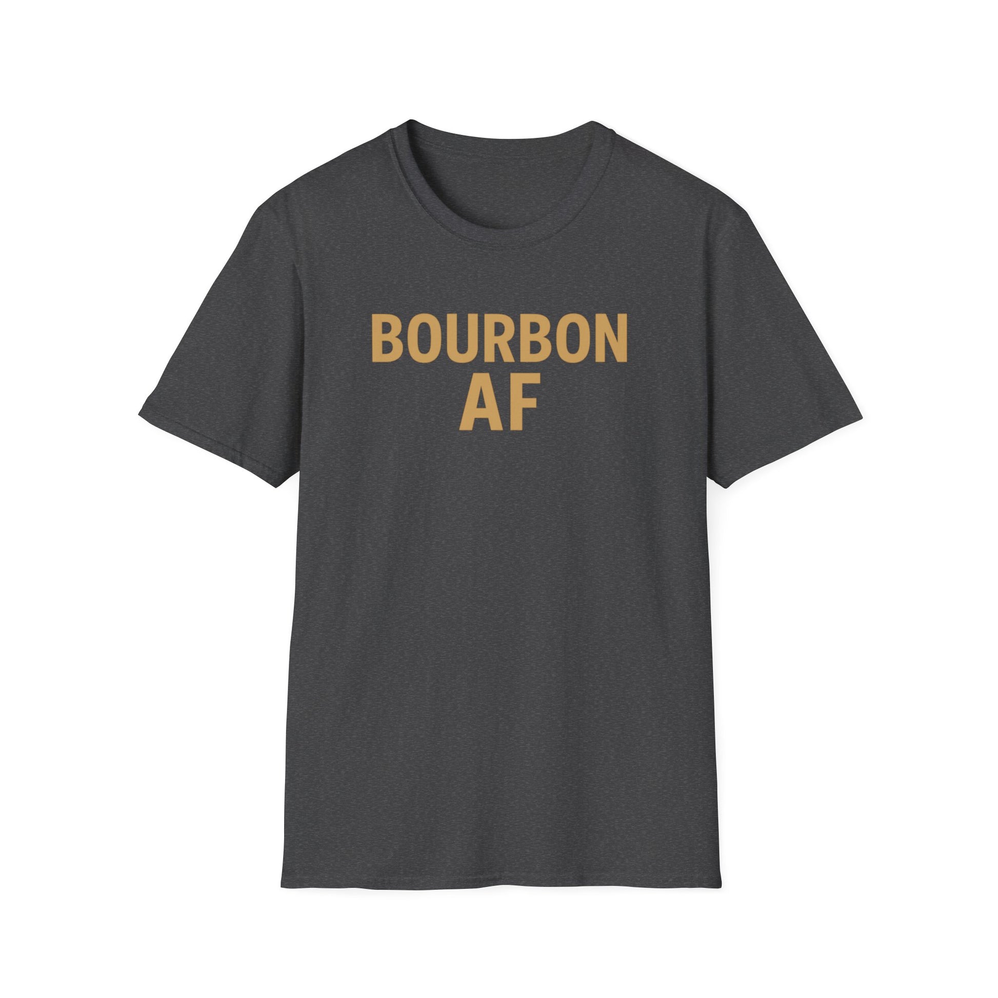 Bourbon "AF" T-Shirt — Vintage Bar Style Tee for Whiskey Lovers