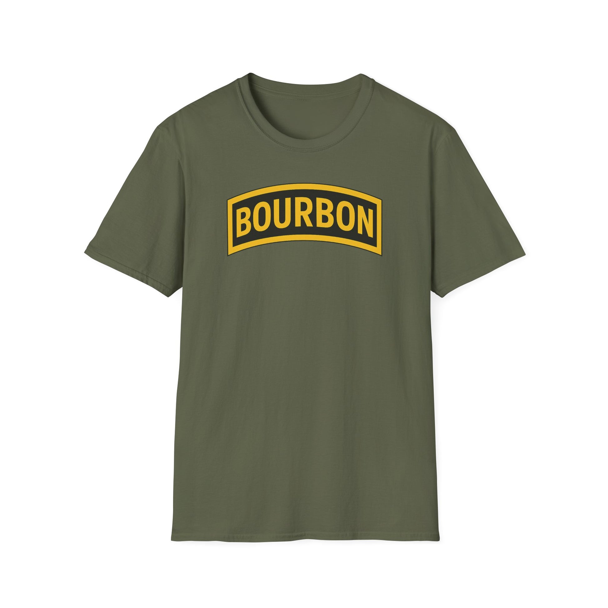 Bourbon T-Shirt — Vintage Bar Style Tee for Whiskey Lovers