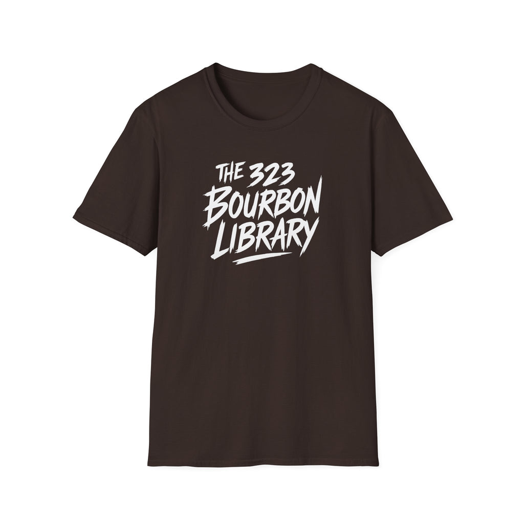 Graffiti - "The 323 Bourbon Library" Graphic T-Shirt