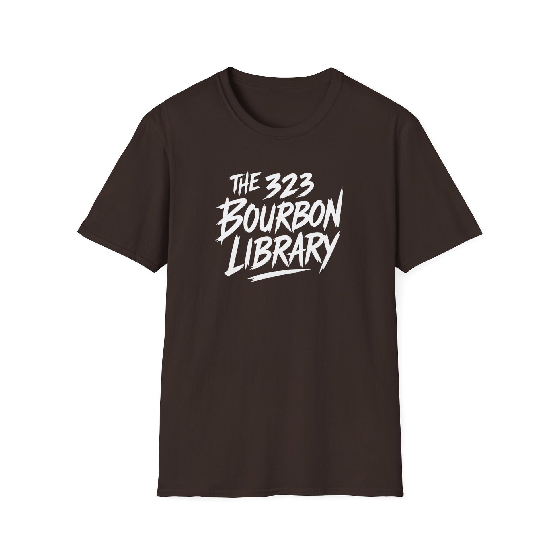 Graffiti - "The 323 Bourbon Library" Graphic T-Shirt